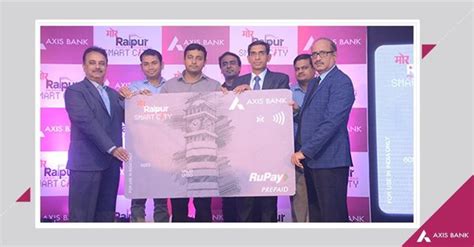 RSCL’s Raipur Smart Card powered by Axis Bank unveiled